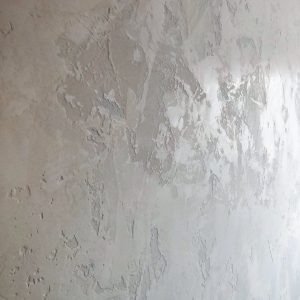 義大利威尼斯灰泥(Venetian Plaster)細緻打磨後如大理石般的光澤 來源:John Canning Co.